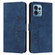 Moto X40/X40 Pro/Edge+ 2023 Skin Feel Heart Embossed Leather Phone Case - Blue