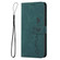 Moto X40/X40 Pro/Edge+ 2023 Skin Feel Heart Embossed Leather Phone Case - Green