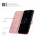 Moto X40/X40 Pro/Edge+ 2023 Stitching Calf Texture Buckle Leather Phone Case - Rose Gold