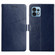 Motorola Edge+ 2023 HT01 Y-shaped Pattern Flip Leather Phone Case - Blue