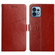 Motorola Edge+ 2023 HT01 Y-shaped Pattern Flip Leather Phone Case - Brown