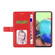 Motorola Edge+ 2023 HT01 Y-shaped Pattern Flip Leather Phone Case - Red