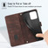 Motorola Edge+ 2023 Skin-feel Embossed Leather Phone Case - Brown