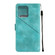 Motorola Edge+ 2023 Skin-feel Embossed Leather Phone Case - Green
