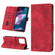 Motorola Edge+ 2023 Skin-feel Embossed Leather Phone Case - Red