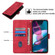 Motorola Edge+ 2023 Skin-feel Embossed Leather Phone Case - Red