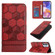 Samsung Galaxy A23 5G Football Texture Magnetic Leather Flip Phone Case - Red