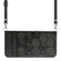 Samsung Galaxy A23 5G Crossbody Football Texture Magnetic PU Phone Case - Black