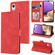 Samsung Galaxy A23e/A22e/A23S/A23 5G Japan Fantasy Classic Skin-feel Calfskin Texture PU Phone Case - Red