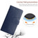 Samsung Galaxy A23 5G JP Version HT01 Y-shaped Pattern Flip Leather Phone Case - Blue