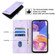 Samsung Galaxy A23 4G / F23 5G Skin-feel Embossed Leather Phone Case - Light Purple