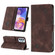 Samsung Galaxy A23 4G / F23 5G Skin-feel Embossed Leather Phone Case - Brown