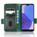 Samsung Galaxy A23e/A23 5G JP Version Symmetrical Triangle Leather Phone Case - Green
