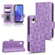 Samsung Galaxy A23e/A23 5G JP Version Symmetrical Triangle Leather Phone Case - Purple
