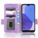 Samsung Galaxy A23e/A23 5G JP Version Symmetrical Triangle Leather Phone Case - Purple