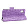 Samsung Galaxy A23e/A23 5G JP Version Symmetrical Triangle Leather Phone Case - Purple