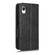 Samsung Galaxy A23e/A23 5G JP Version Symmetrical Triangle Leather Phone Case - Black