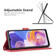 Samsung Galaxy A23 5G Magnetic Clasp RFID Blocking Anti-Theft Leather Case - Red