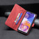 Samsung Galaxy A23 5G Magnetic Clasp RFID Blocking Anti-Theft Leather Case - Red