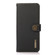 Samsung Galaxy A23 5G KHAZNEH Custer Genuine Leather RFID Phone Case - Black