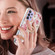 Samsung Galaxy A23 4G / 5G Ring IMD Flowers TPU Phone Case - Pink Gardenia