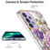 Samsung Galaxy A23 4G / 5G Ring IMD Flowers TPU Phone Case - Purple Peony