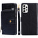 Samsung Galaxy A23 5G Zipper Bag Leather Phone Case - Black