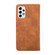 Samsung Galaxy A23 5G Skin Feel Magnetic Horizontal Flip Leather Phone Case - Light Brown