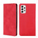 Samsung Galaxy A23 5G Skin Feel Magnetic Horizontal Flip Leather Phone Case - Red