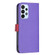Samsung Galaxy A23 5G BF13 Color Matching Cross Texture Leather Phone Case - Purple