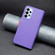 Samsung Galaxy A23 5G BF13 Color Matching Cross Texture Leather Phone Case - Purple