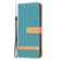 Samsung Galaxy A23 5G Color Matching Denim Texture Leather Phone Case - Green