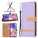 Samsung Galaxy A23 5G Color Matching Denim Texture Leather Phone Case - Purple