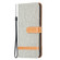 Samsung Galaxy A23 5G Color Matching Denim Texture Leather Phone Case - Grey