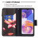 Samsung Galaxy A23 5G Colored Drawing Pattern Zipper Leather Phone Case - Lotus