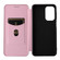 Samsung Galaxy A23 5G Carbon Fiber Texture Horizontal Flip PU Phone Case - Pink