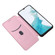 Samsung Galaxy A23 5G Carbon Fiber Texture Horizontal Flip PU Phone Case - Pink