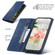 Samsung Galaxy A23 / F23 / M23  5G TTUDRCH RFID Retro Texture Magnetic Leather Phone Case - Blue