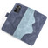 Samsung Galaxy A23 5G Stitching Horizontal Flip Leather Phone Case - Blue