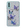 Samsung Galaxy A23 4G / 5G Color Butterfly Glitter Epoxy TPU Phone Case - Green Samsung Galaxy A23 4G / 5G Color Butterfly Glitter Epoxy TPU Phone Case - Green