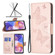 Samsung Galaxy A23 5G Two Butterflies Embossing Leather Phone Case - Rose Gold