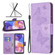 Samsung Galaxy A23 5G Two Butterflies Embossing Leather Phone Case - Purple