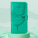 Samsung Galaxy A23 4G / 5G Embossed Butterfly Leather Phone Case - Green