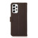 Samsung Galaxy A23 5G KHAZNEH Side-Magnetic Litchi Genuine Leather RFID Phone Case - Brown