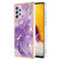 Samsung Galaxy A23 4G / 5G Electroplating Marble Pattern Dual-side IMD TPU Phone Case - Purple 002