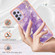 Samsung Galaxy A23 4G / 5G Electroplating Marble Pattern Dual-side IMD TPU Phone Case - Purple 002