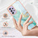 Samsung Galaxy A23 4G / 5G Electroplating Marble Pattern Dual-side IMD TPU Phone Case - Green 003