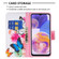 Samsung Galaxy A23 5G Colored Drawing Pattern Leather Phone Case - Butterfly