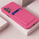 Samsung Galaxy A23 4G / 5G Skin Feel Card TPU Contrast Color Button Phone Case - Rose Red