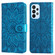 Samsung Galaxy A23 4G/5G / M23 5G / F23 5G Embossed Sunflower Leather Phone Case - Blue